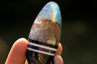 325 ct Exceptional Opal Pendant from Opal Butte, Morrow County, Oregon with Contra Luz rainbow