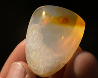 87 ct Free form  Landscape Opal Carving from Opal Butte, Morrow County, Oregon