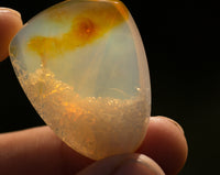 87 ct Free form  Landscape Opal Carving from Opal Butte, Morrow County, Oregon