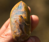 222 ct Free form  Landscape Opal Carving from Opal Butte, Morrow County, Oregon