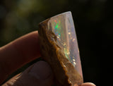 408 ct Exceptional Opal from Opal Butte, Morrow County, Oregon with Contra Luz rainbow