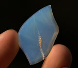 24 ct Designer Cut Blue Crystal Opal from Opal Butte, Morrow County, Oregon