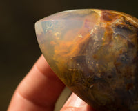 481 ct Landscape Opal from Opal Butte, Morrow County, Oregon with jasper inclusions