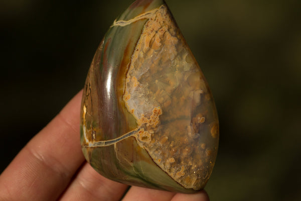 267 ct Jasper and Opal Specimen from Opal Butte, Morrow County, Oregon with jasper inclusions