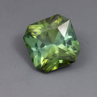 IG* 7.5mm Green Loose Faceted Tourmaline from the Congo