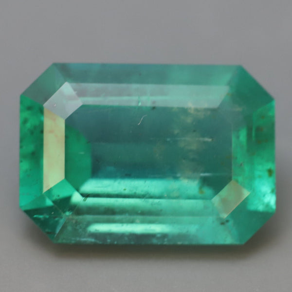 IG* Loose Faceted Emerald 8.5x6 1.46ct GIA cert option