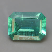 IG* Loose Faceted Natural Emerald GIA cert option 1.18ct