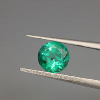 IG* Loose Zambian Emerald Faceted 6mm Round