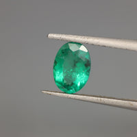 IG* Loose Zambian Emerald Faceted 5x7 Oval