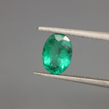 IG* Loose Zambian Emerald Faceted 5x7 Oval