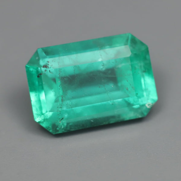IG* Loose Zambian Emerald Faceted 4.5x6.5mm