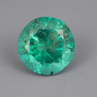 IG* 1.60ct  Natural Emerald Loose Facet 7.5 mm Round