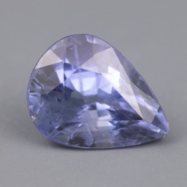 IG* 1.78 Blue Ceylon Sapphire Pear 6x8