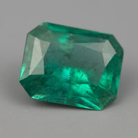 IG* 1.67ct Natural Emerald 9x7 GIA Cert Option