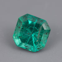 IG* Natural Zambian Emerald 6mm Square
