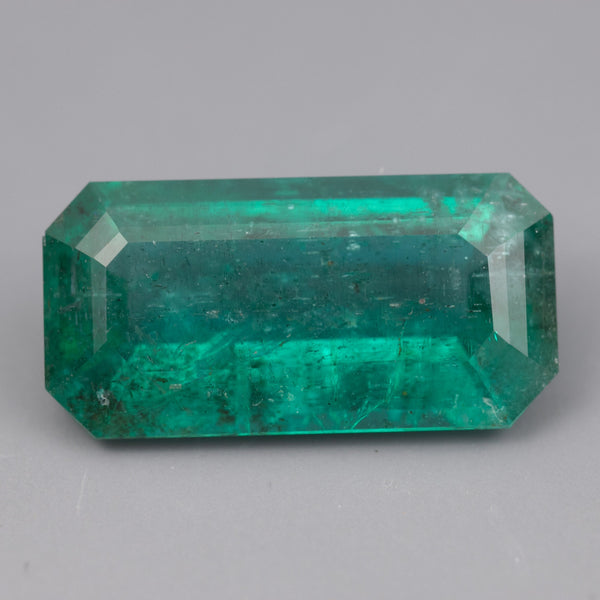 IG* 5.54 ct  Natural Emerald 16x8 GIA Cert Option