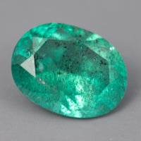 IG* 1.16 ct  Natural Emerald Loose Facet 8x6 Oval