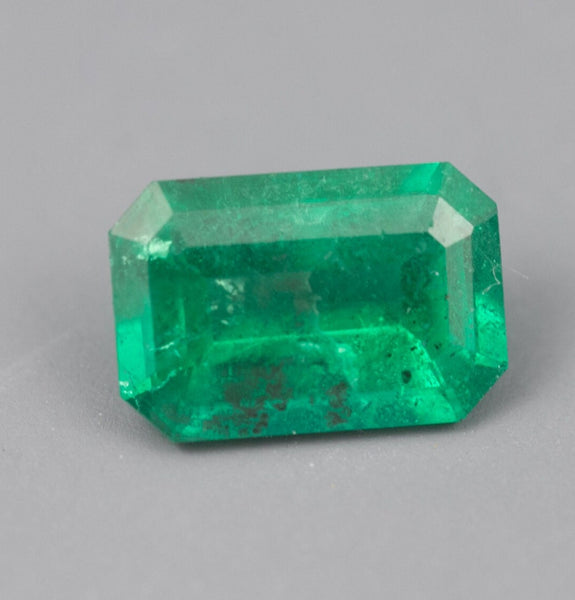 IG*  Natural Emerald Loose Facet 4x6