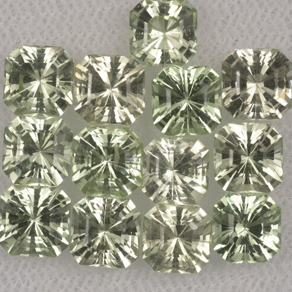IG* 5mm Mint Garnet Diamond Square Cut